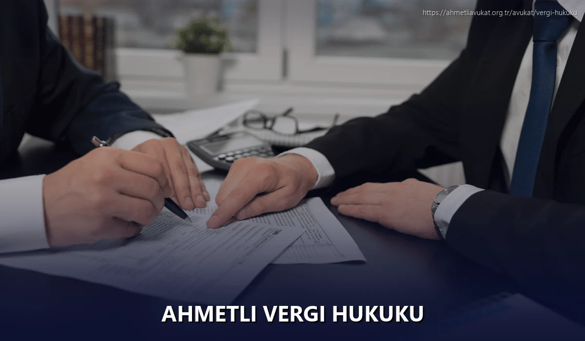 Ahmetli Vergi Hukuku